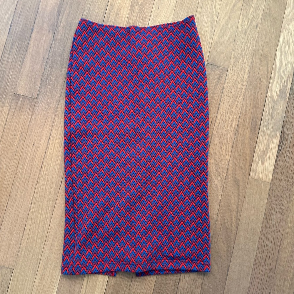 American Apparel graphic tube skirt